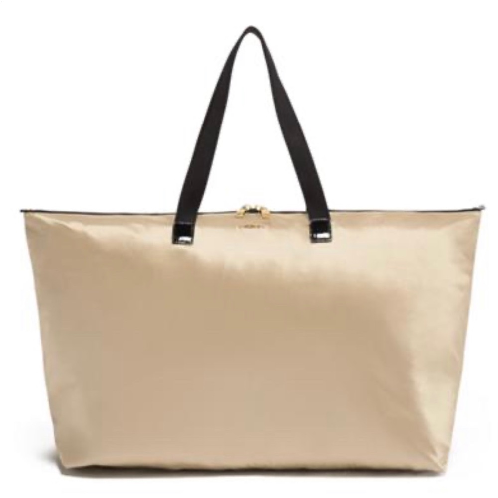 TUMIVoyageur Just In Case Tote - Lightweight Packable/foldable Travel Bag gold